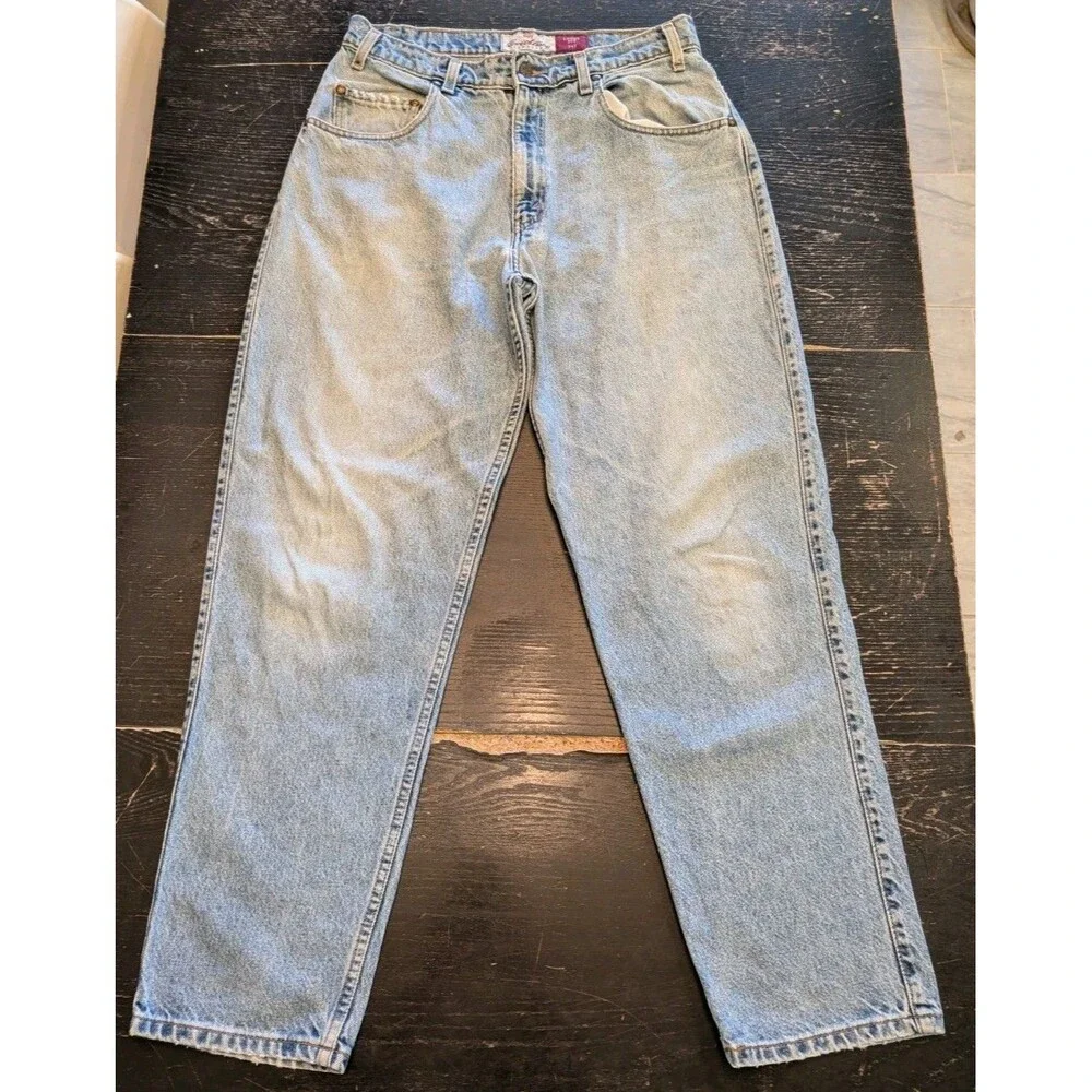 VTG Levi’s 545 Signature Loose Fit Jeans Mens 34x31 Baggy Light Wash Bronze Tab
